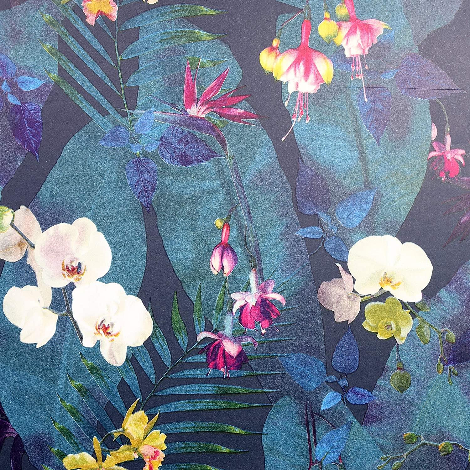 Arthouse Artistick Self Adhesive Pindorama Navy Floral Wallpaper Peel