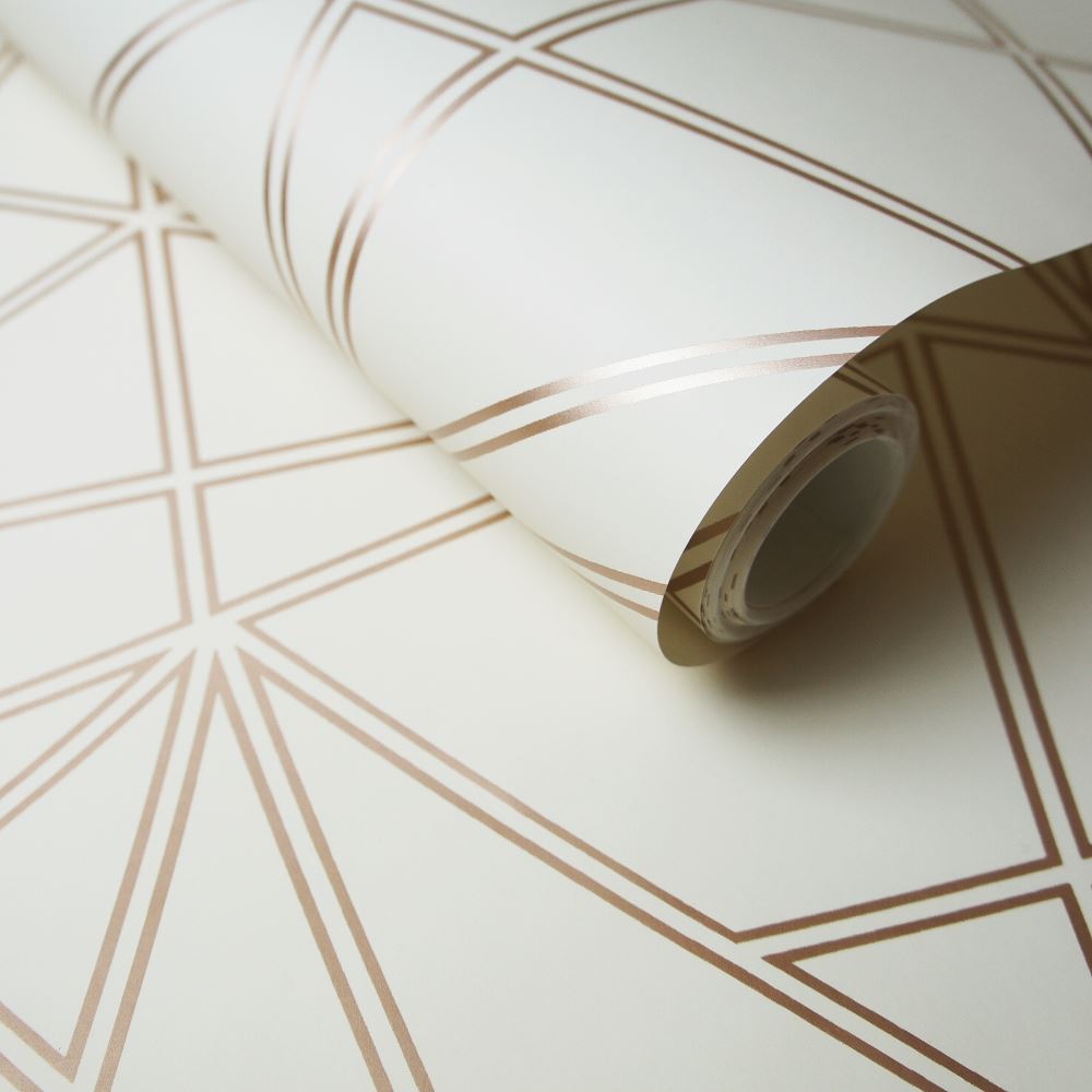 Holden Décor Paladium Modern Metallic Stripe Geometric Smooth Wallpaper - Picture 17 of 29
