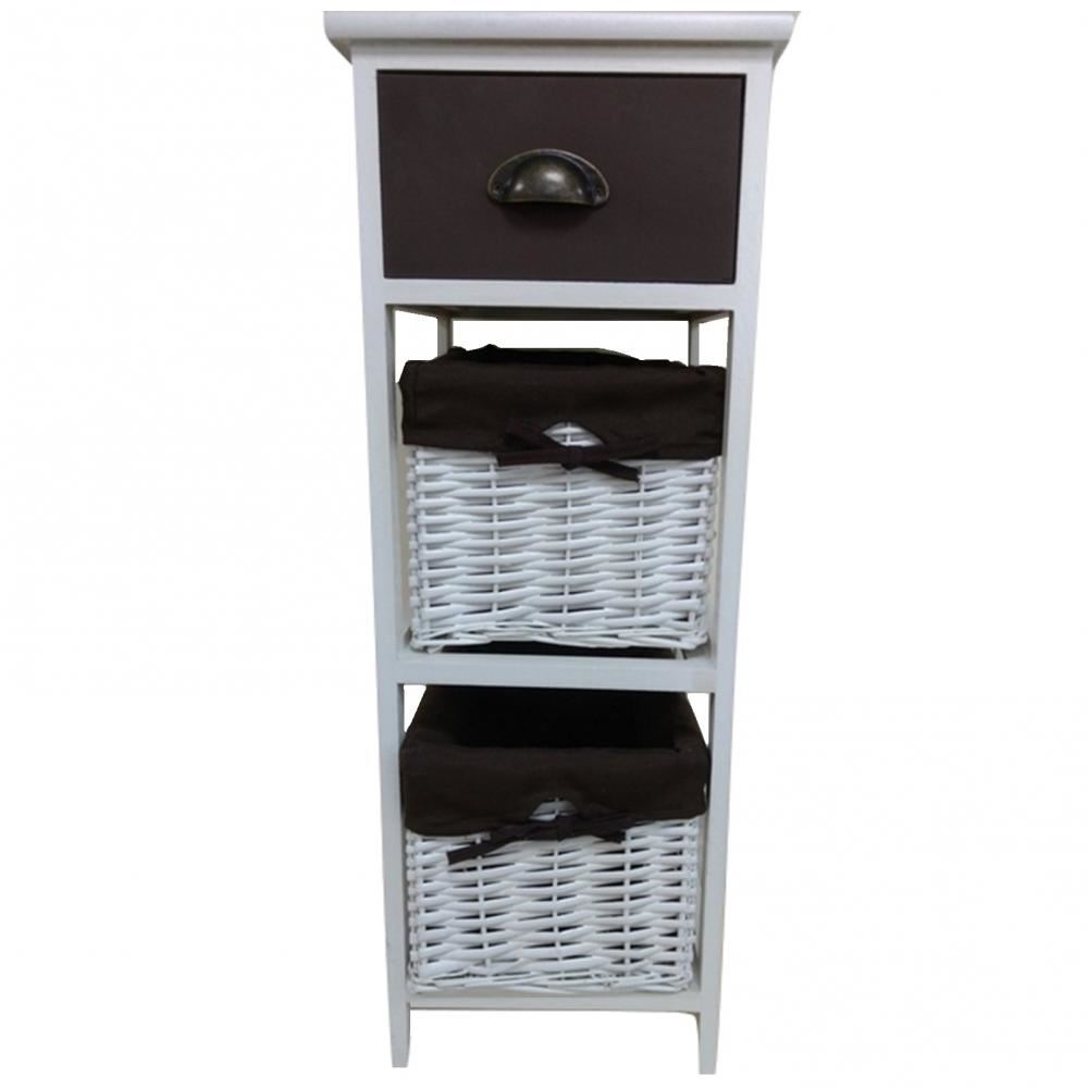 Shabby Chic Wooden Clothes Toys Bedroom Bedside Storage Unit Drawers