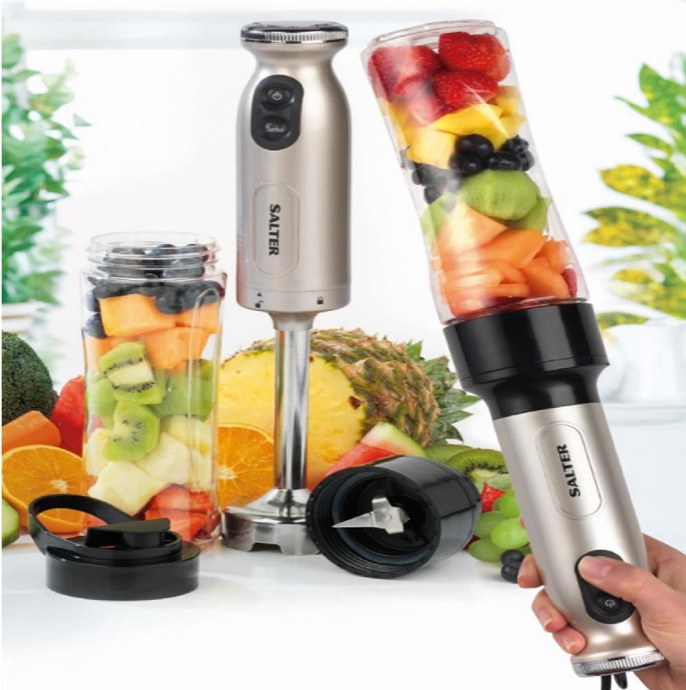 Salter Nutri Twist Electric 500w Stick Blender Hand Mixer Handheld