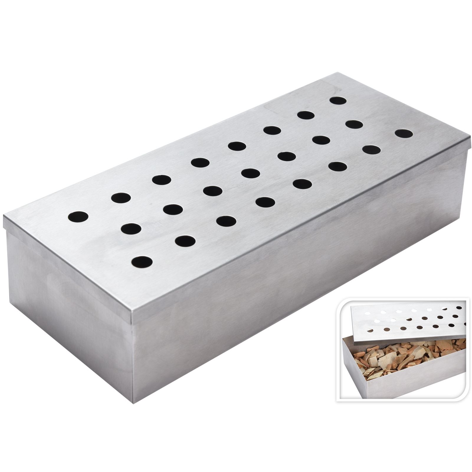 Boîte de Fumoir Barbecue Pour Planche Bois BBQ en extérieur