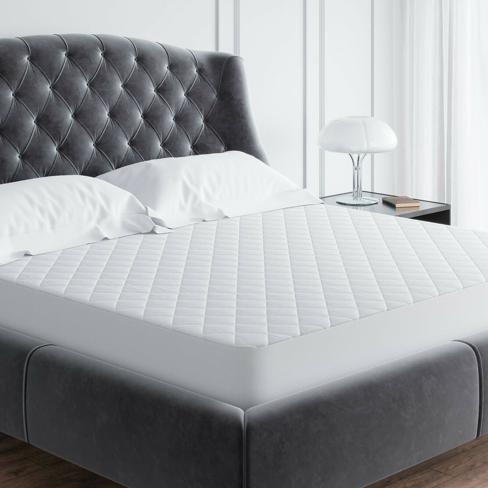 Prot/ège matelas imperm/éable 120 x 60 cm pour lit junior ou lit b/éb/é//respirant Terry Drap Housse