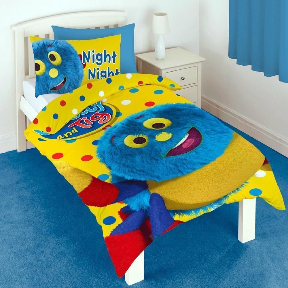 CARTOON CHARACTER SINGLE DUVET SET QUILT COVER KIDS CHILDRENS PILLOWCASE BEDDING eBay