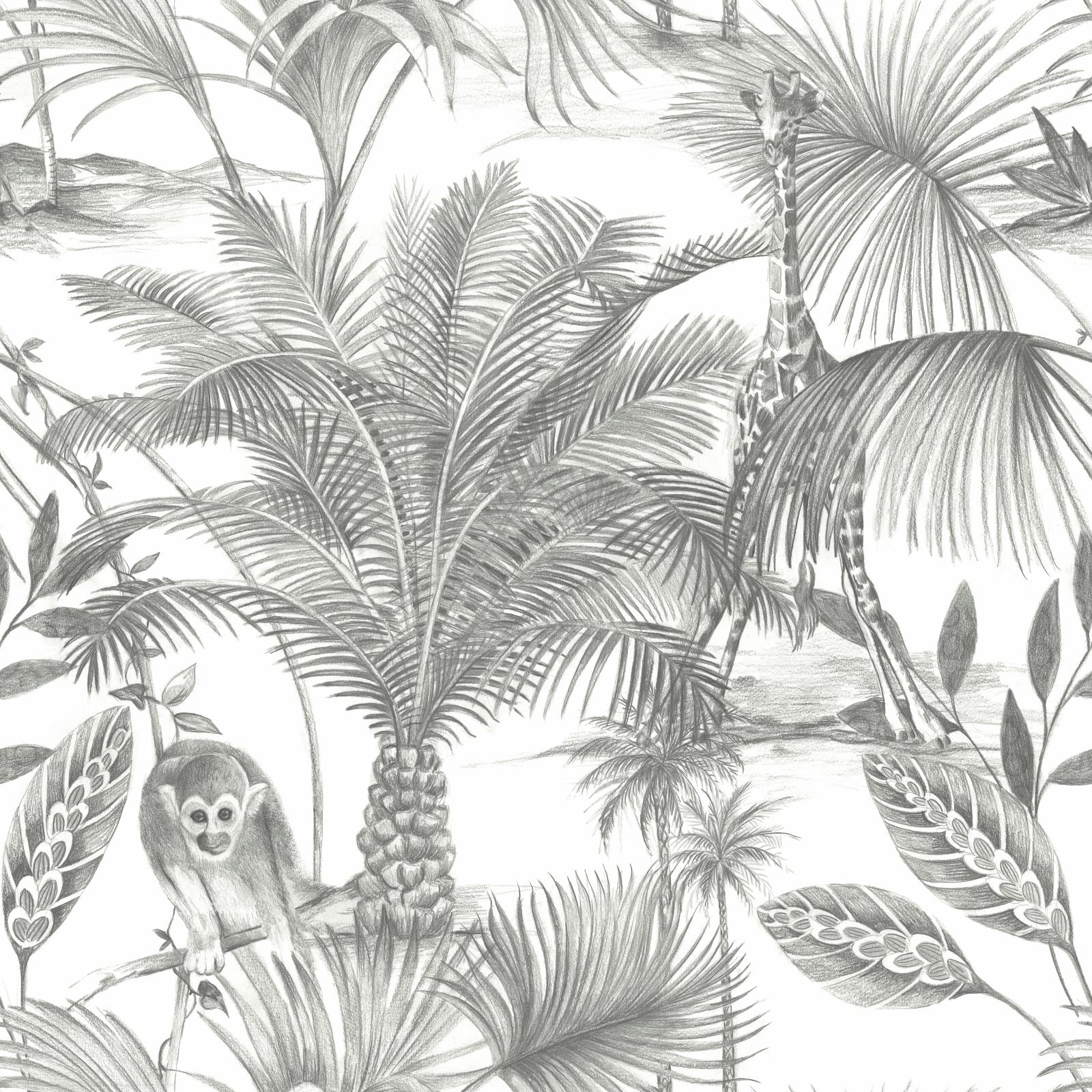 Jungle Forest Animal Wallpaper Leopard Deer Tiger Snake Leopard Zebra Skin Print - Picture 71 of 72