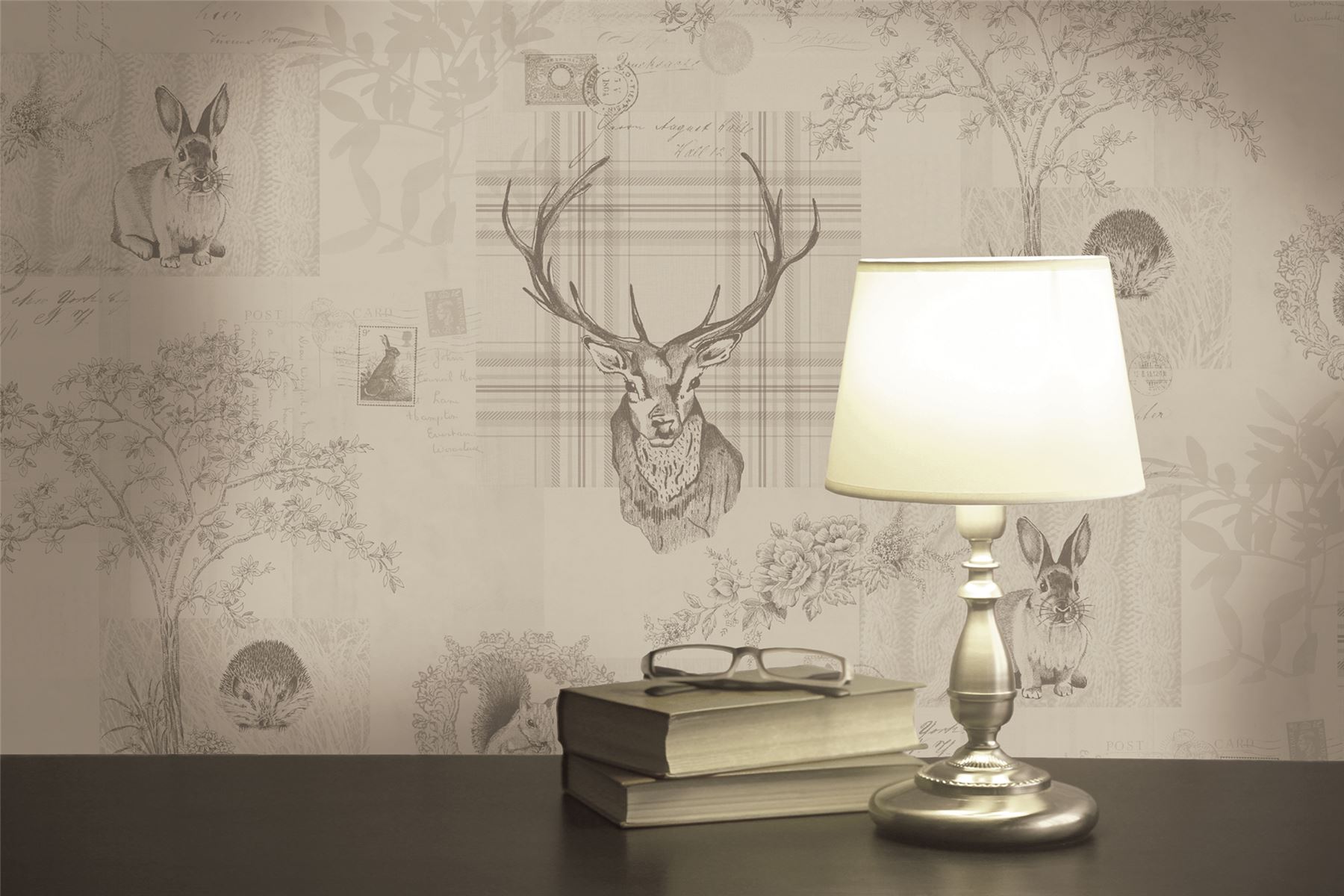 Jungle Forest Animal Wallpaper Leopard Deer Tiger Snake Leopard Zebra Skin Print - Picture 47 of 72