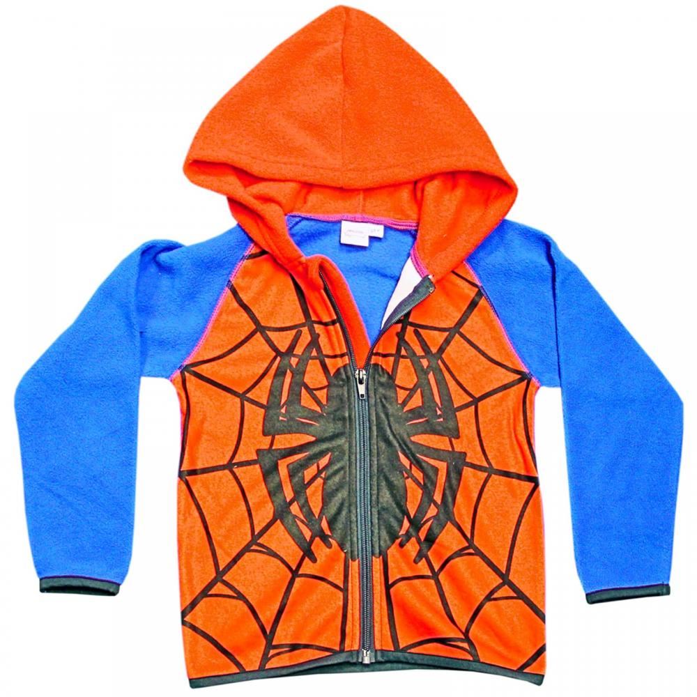 Garçons Enfants Marvel Comics Noir Spiderman à capuche Sweat à Capuche Top Pull Sweater