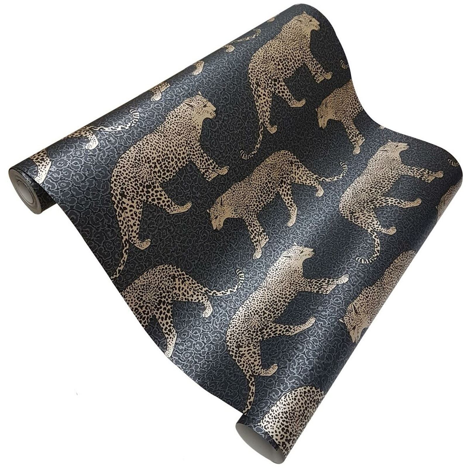 Jungle Forest Animal Wallpaper Leopard Deer Tiger Snake Leopard Zebra Skin Print - Picture 54 of 72