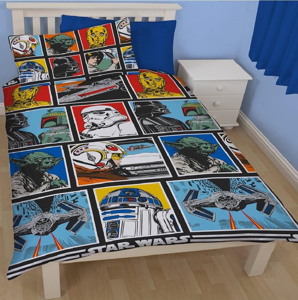 Design Comic Book Bedding cartoon character single duvet set quilt cover kids childrens pillowcase bedding