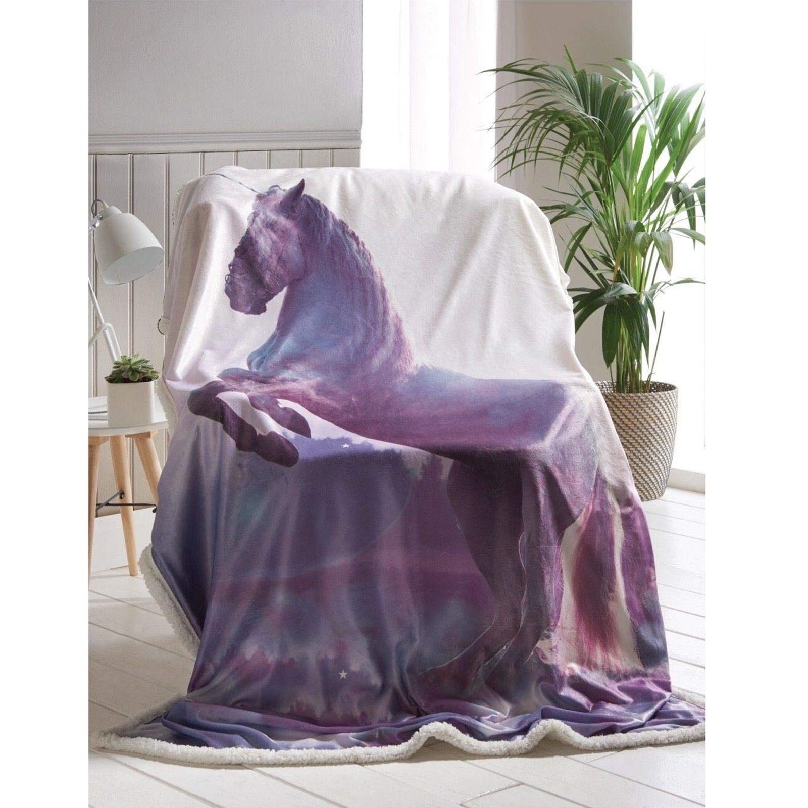 Groß Weihnachten Werfen Doppel Decke Sofa Bett Fleece Bettwäsche 130x170cm