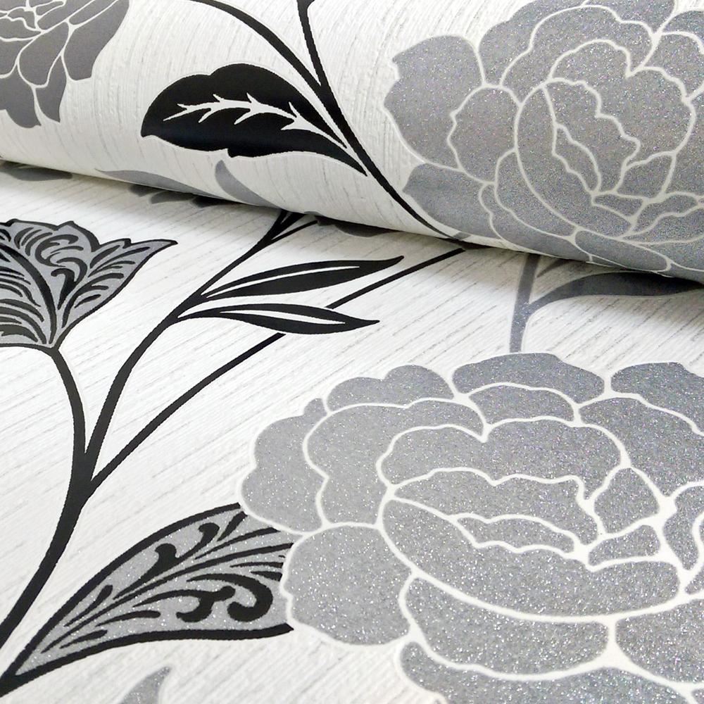 Arthouse Carla Blumen Rose Muster Tapete Glitzer Motiv Modern Vinyl ... Arthouse Carla Blumen Rose Muster Tapete Glitzer Motiv Modern Vinyl ...