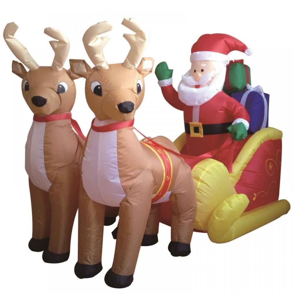 SELF INFLATING INFLATABLE ELECTRIC GIANT INDOOR OUTDOOR CHRISTMAS XMAS