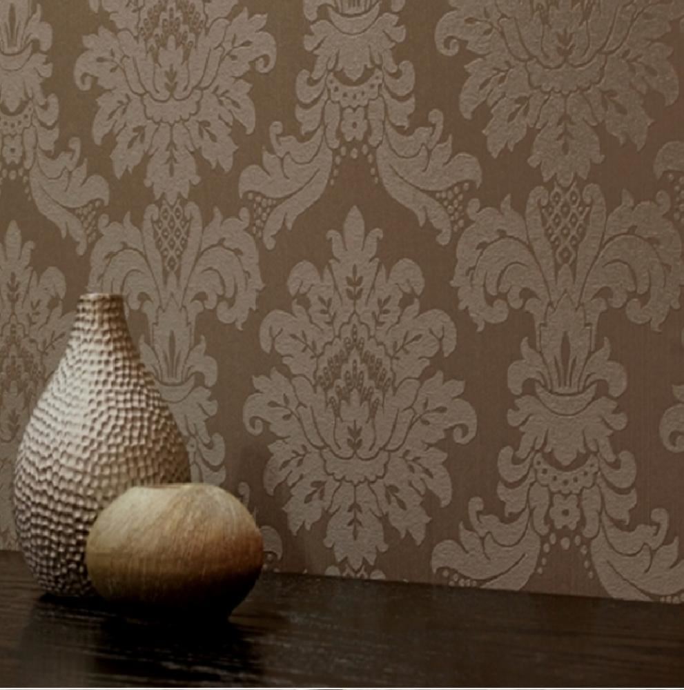 New Luxury Arthouse Messina Damask Heavyweight Vinyl Textured New Luxury Arthouse Messina Damask Heavyweight Vinyl Textured