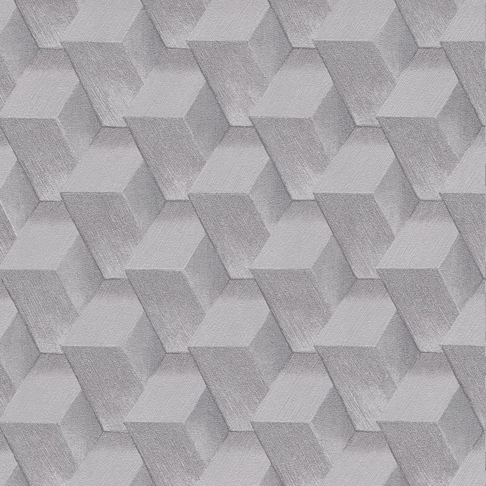 Erismann Geometric 3D Effect Wallpaper Geo Glitter Paste The Wall Vinyl Textured - Picture 3 of 3