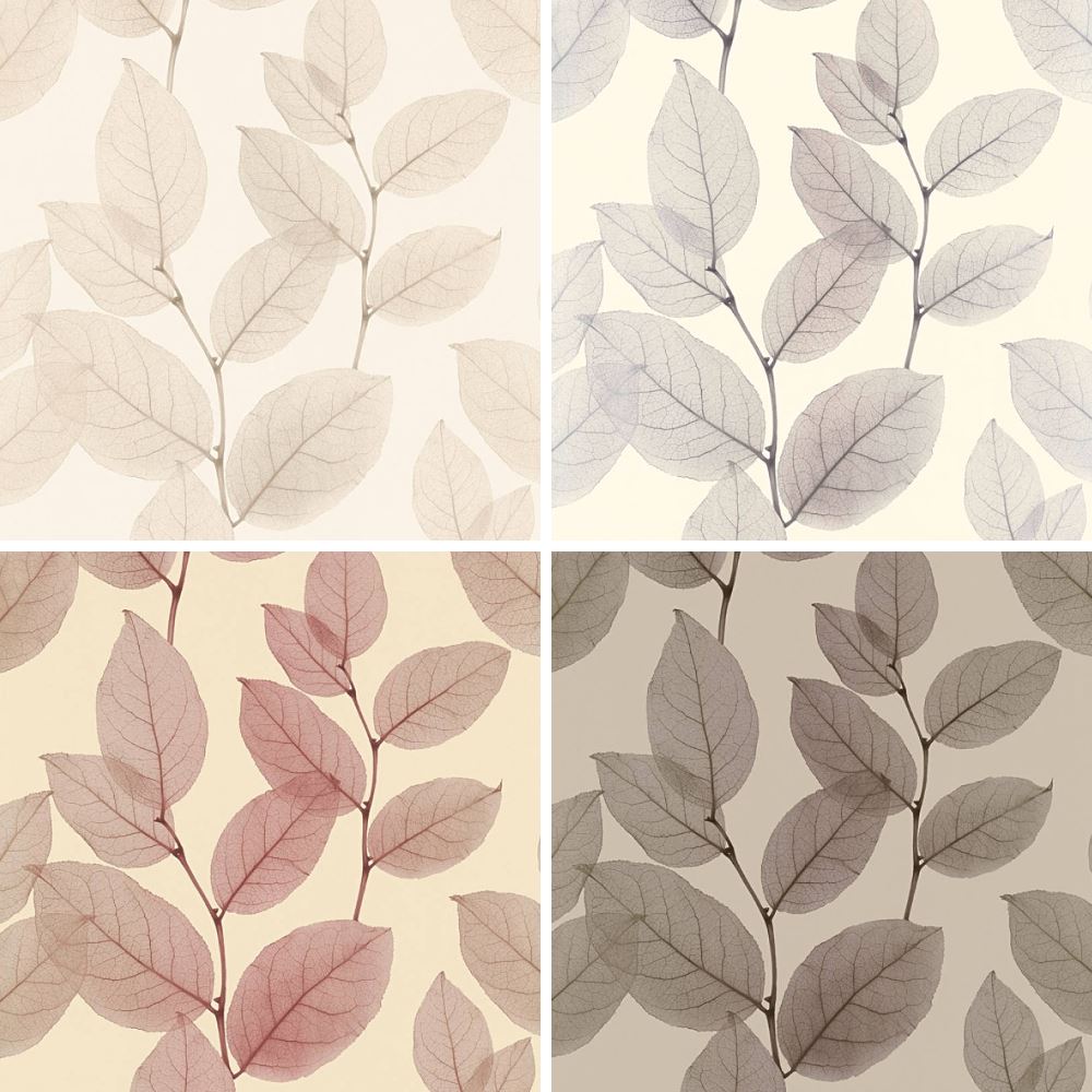 AS Creation Autumn Leaves Pattern Wallpaper Botanical Floral Tree Leaf Textured