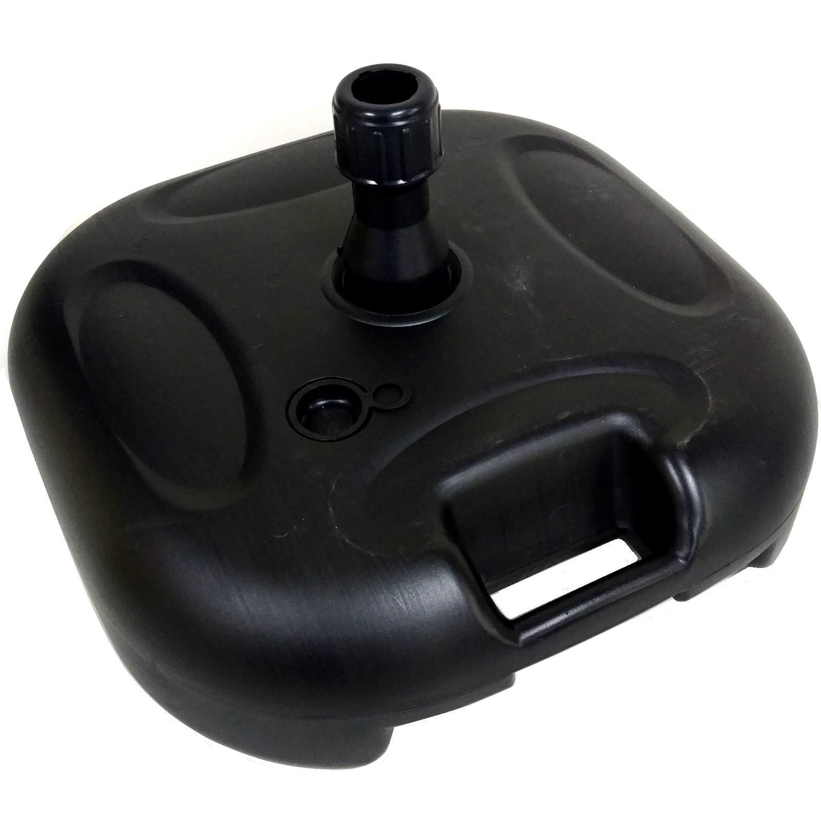 Gr8 Garden Large 20L Black Plastic Parasol Base Umbrella Stand Sunshade
