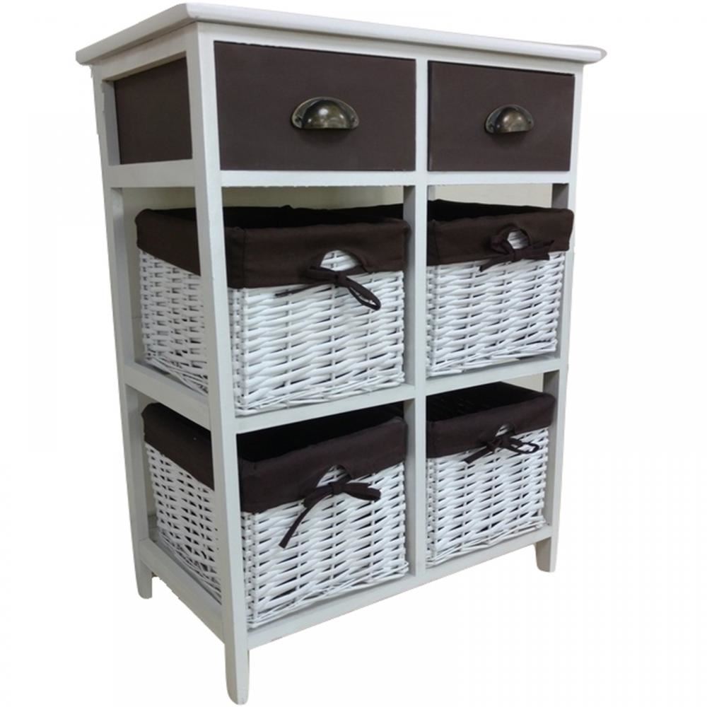 Shabby Chic Wooden Clothes Toys Bedroom Bedside Storage Unit Drawers