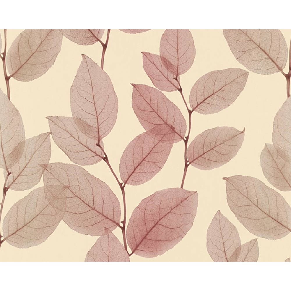 AS Creation Autumn Leaves Pattern Wallpaper Botanical Floral Tree Leaf Textured