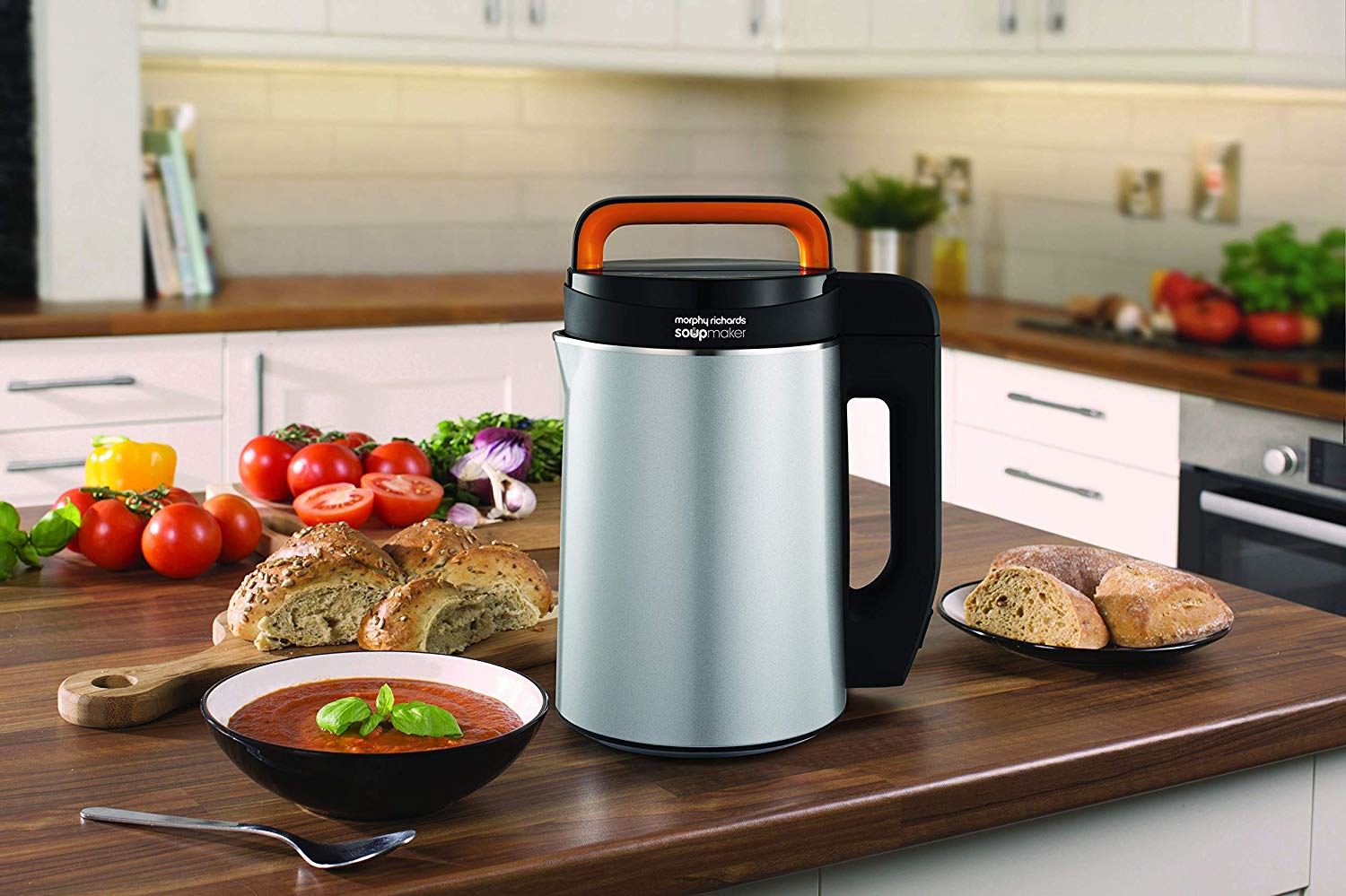 Morphy Richards Soup Maker Stainless Steel Silver 1.6l Electric Machine