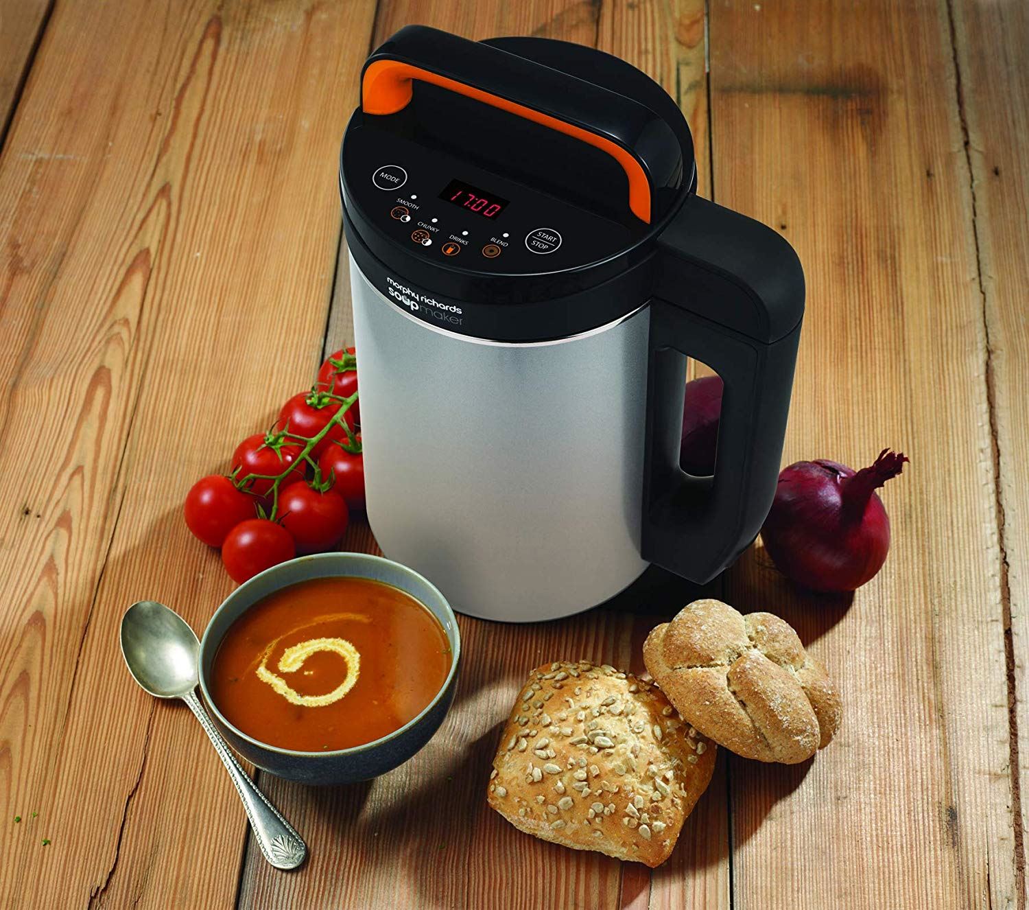 Morphy Richards Soup Maker Stainless Steel Silver 1.6l Electric Machine