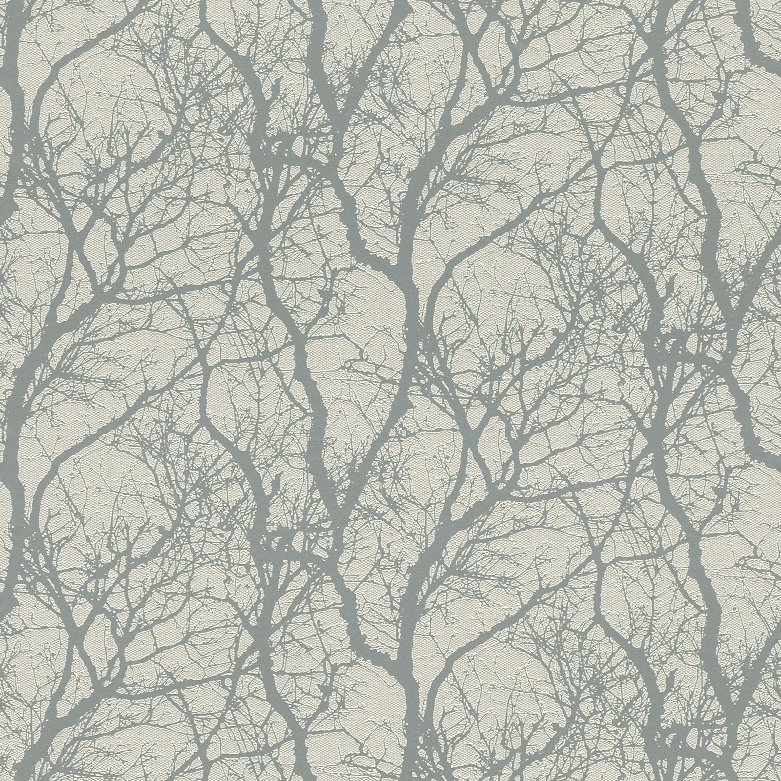 Rasch Red White Cream Grey Wavy Lines Waves Non Woven Textured Wallpaper 415421