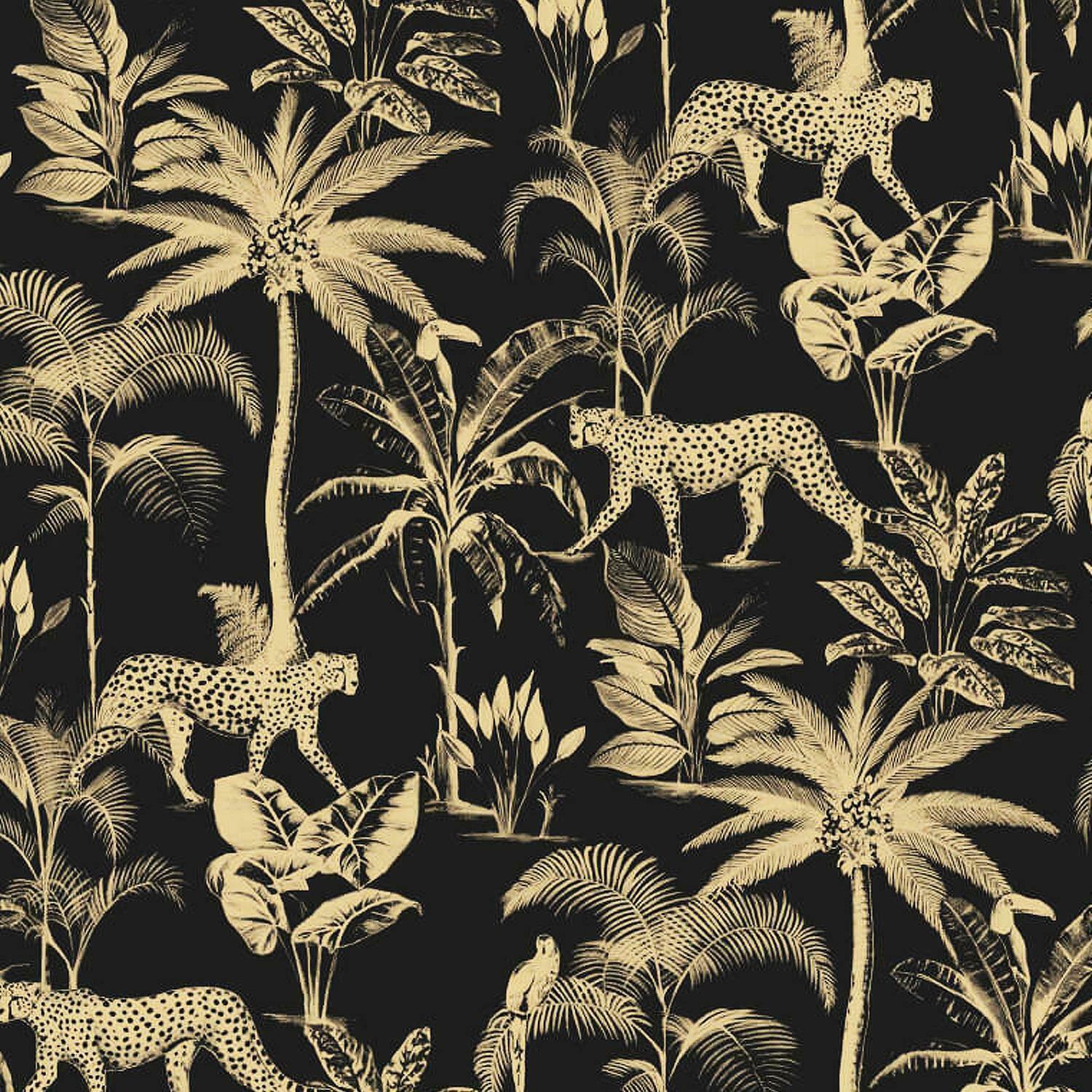 Jungle Forest Animal Wallpaper Leopard Deer Tiger Snake Leopard Zebra Skin Print - Picture 62 of 72