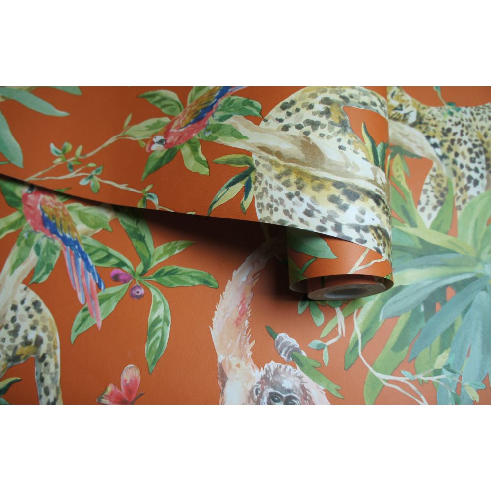 Jungle Forest Animal Wallpaper Leopard Deer Tiger Snake Leopard Zebra Skin Print - Picture 42 of 72