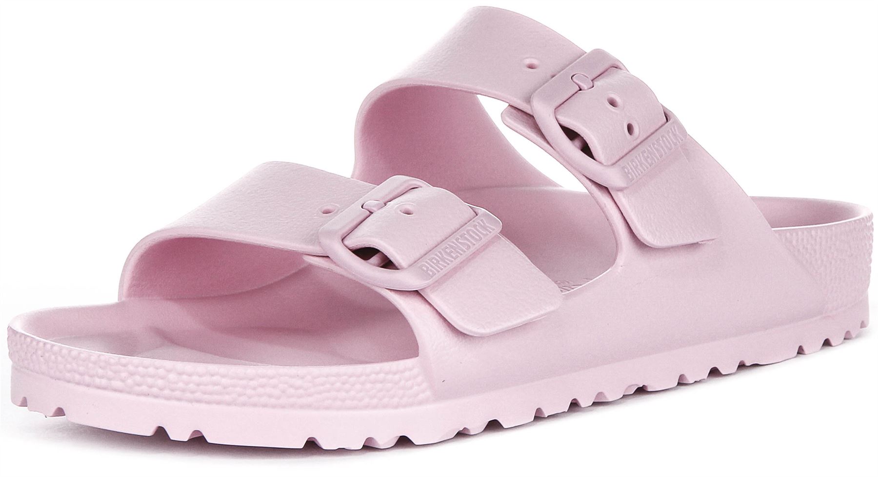 Birkenstock Arizona Eva Slide Narrow 2 Buckle Strap Womens Sandal Pink UK 3 - 8 - Picture 13 of 25