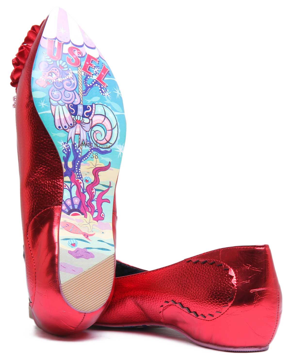 irregular choice ballet flats