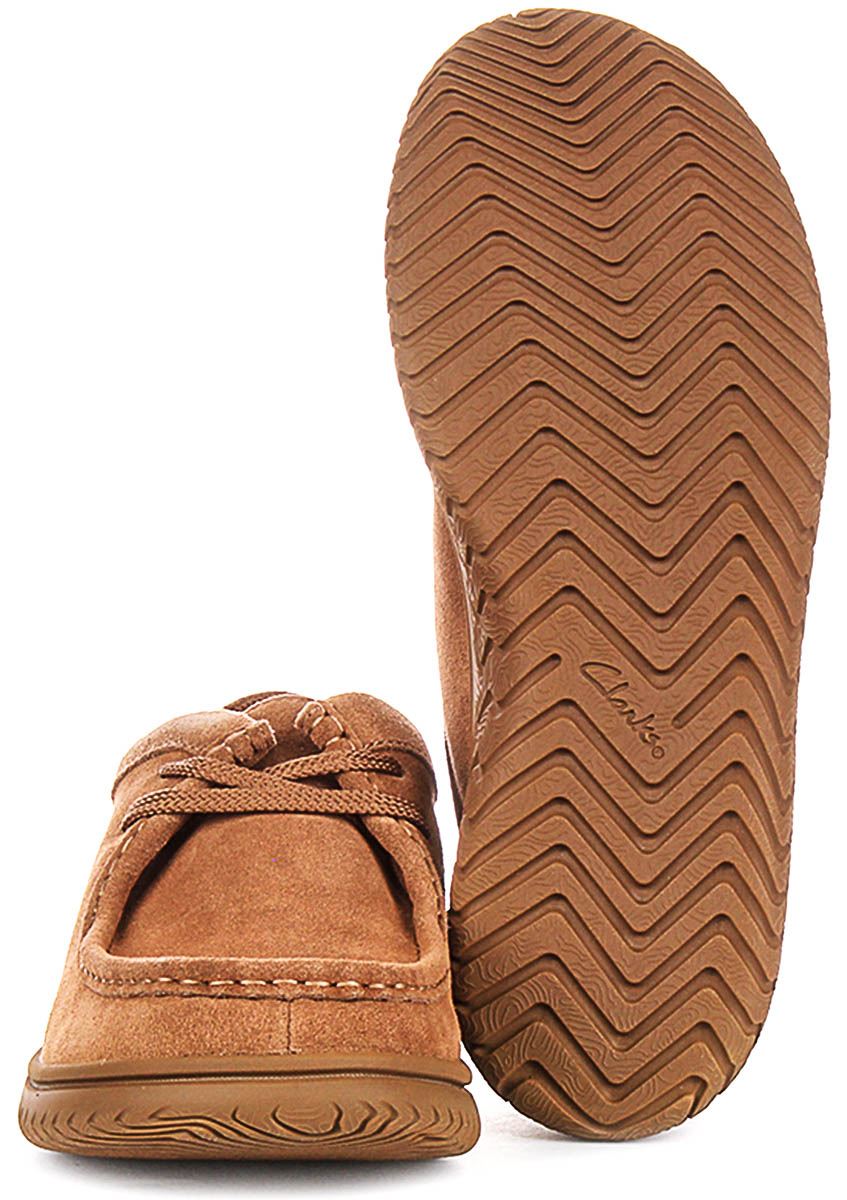 Clarks Relaxlite Niedrig Heritage Eva Sohle Wildleder Herren Freizeit Schuhe IN - Bild 12 von 13