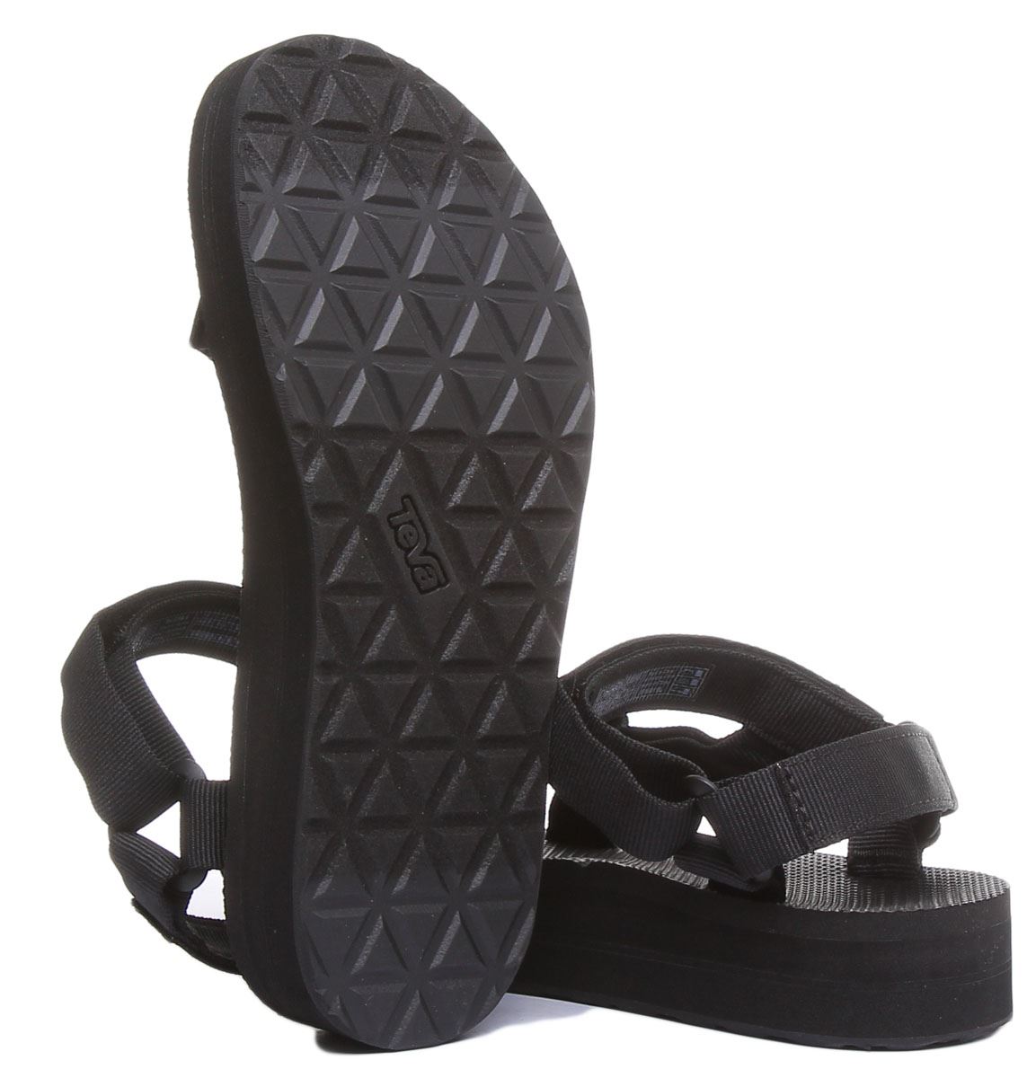 Teva Midform Universal Open Toe Strap Vegan Womens Sandal Beige Brown UK 3 - 8 - Picture 11 of 37