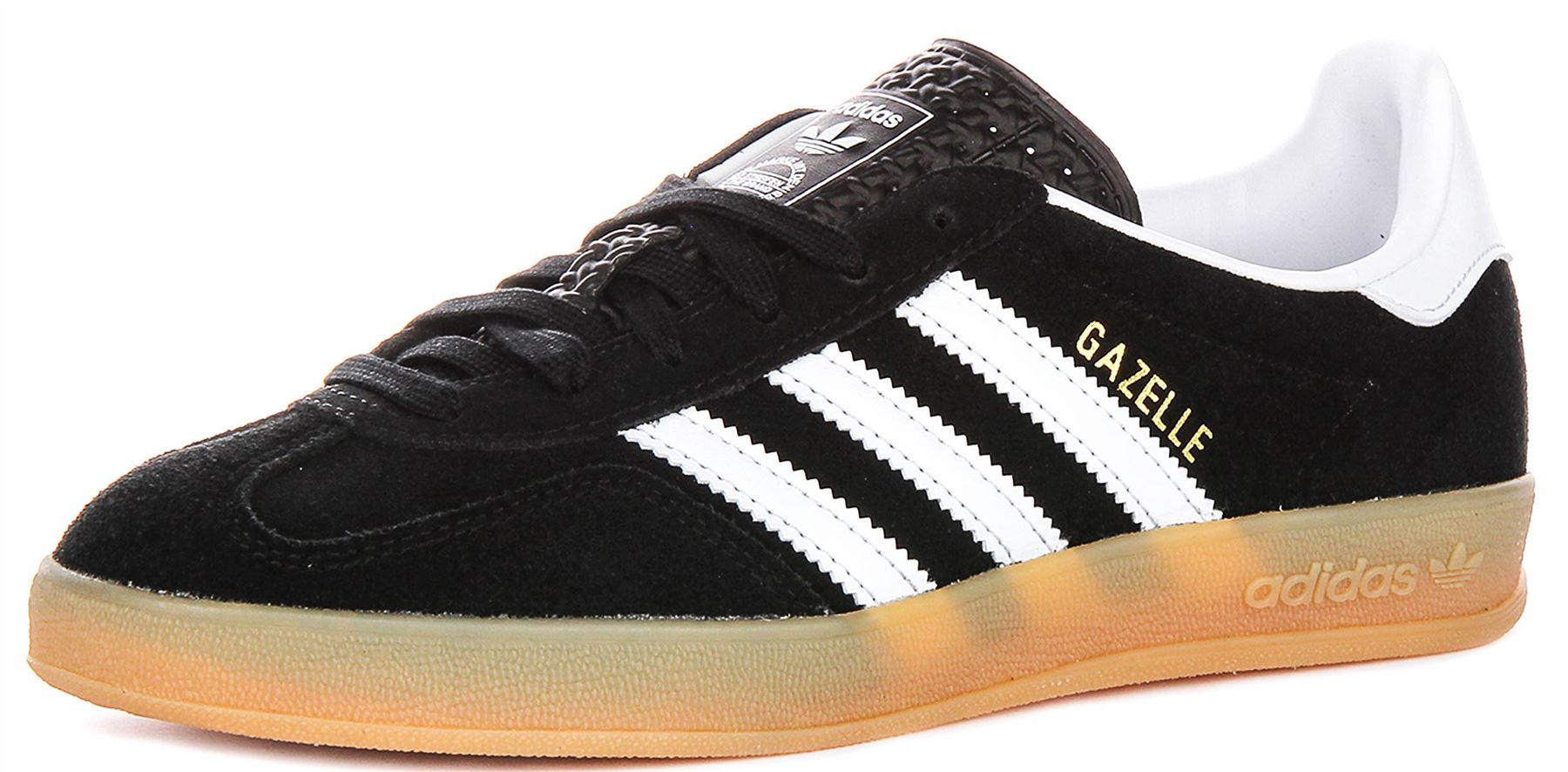 adidas gazelle silver green womens ADIDAS ORIGINALS Black Gazelle Sneakers for Boys and Girls – Pavidas