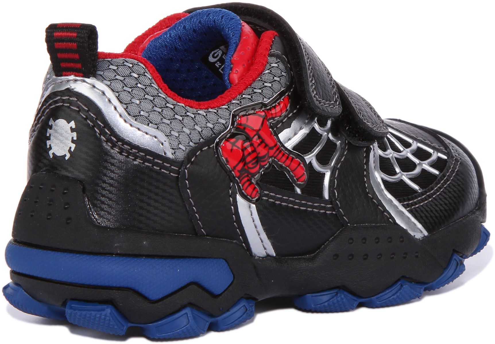 Geox J Buller X Spiderman Breathable Unisex Sneakers In Black Red US 2 - 13 - Picture 9 of 12