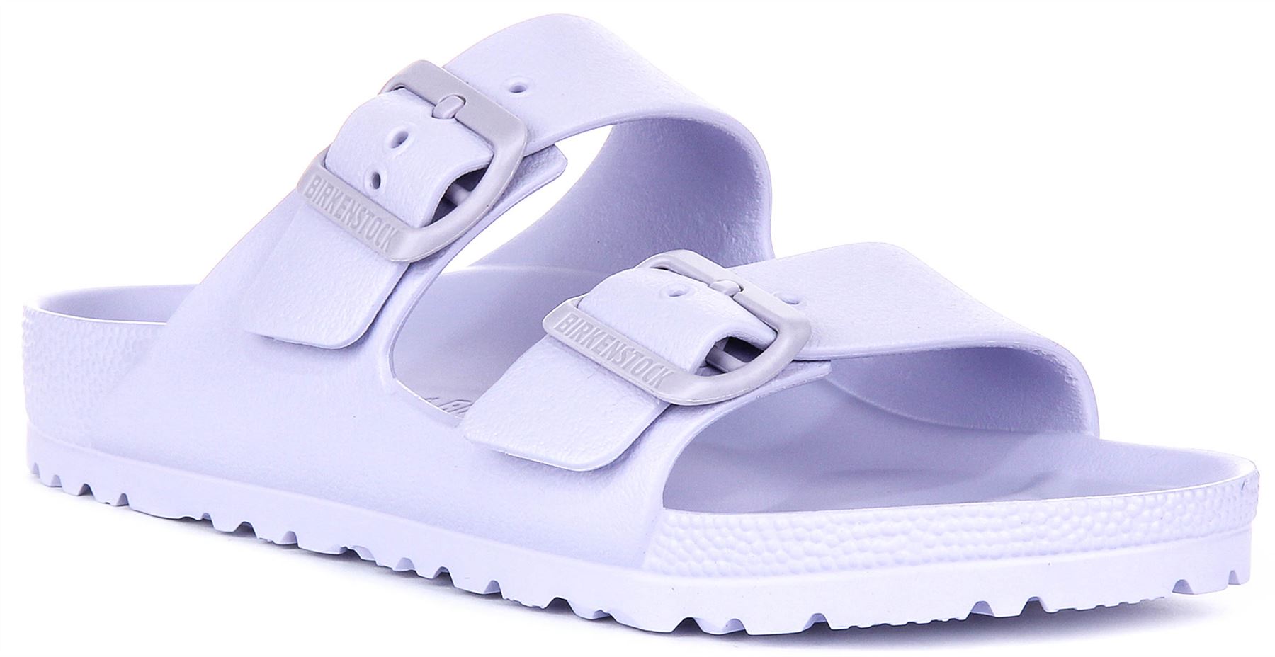 Birkenstock Arizona Eva Slide Narrow 2 Buckle Strap Womens Sandal Pink UK 3 - 8 - Picture 14 of 25