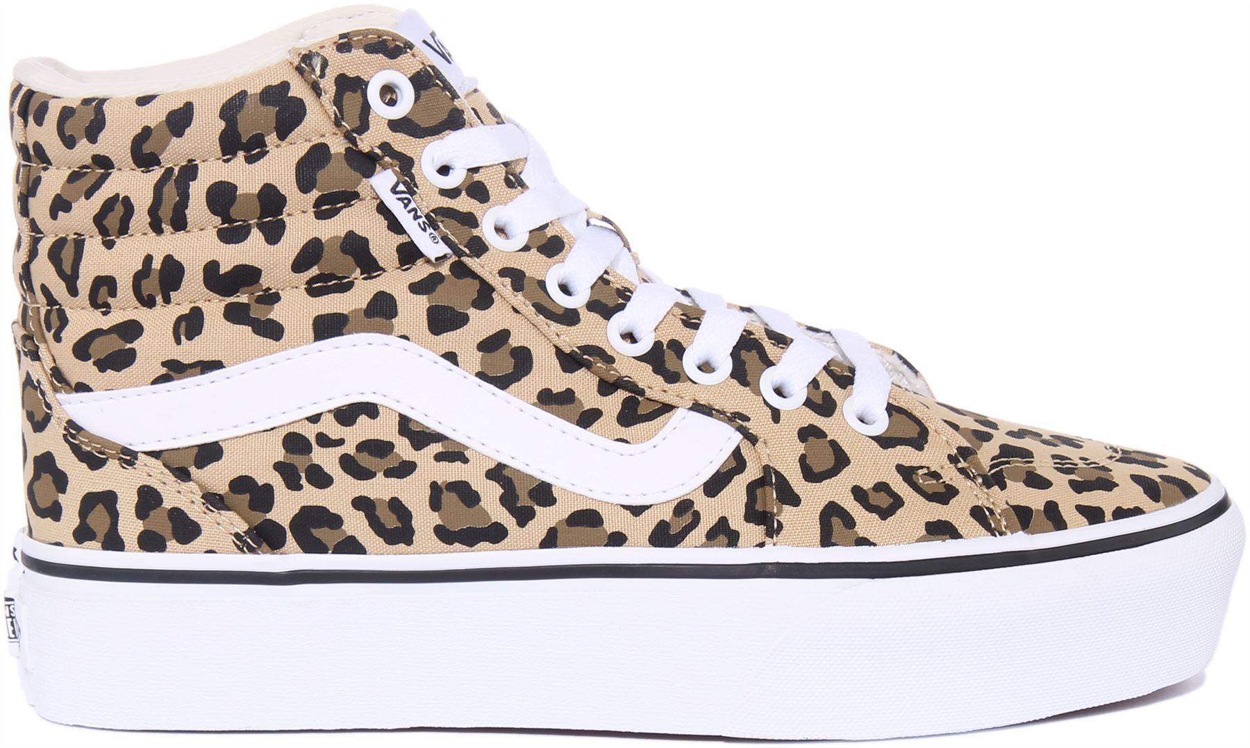 Vans Filmore Hi P Lace Up Cheetah Printed Platforms Cheetah Womens Size