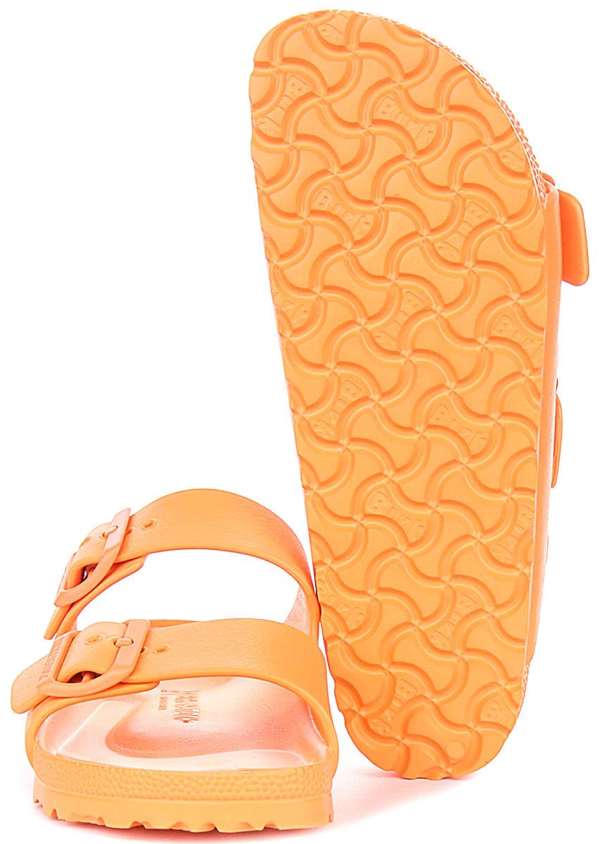 Birkenstock Arizona Eva Slide Narrow 2 Buckle Strap Womens Sandal Pink UK 3 - 8 - Picture 6 of 25