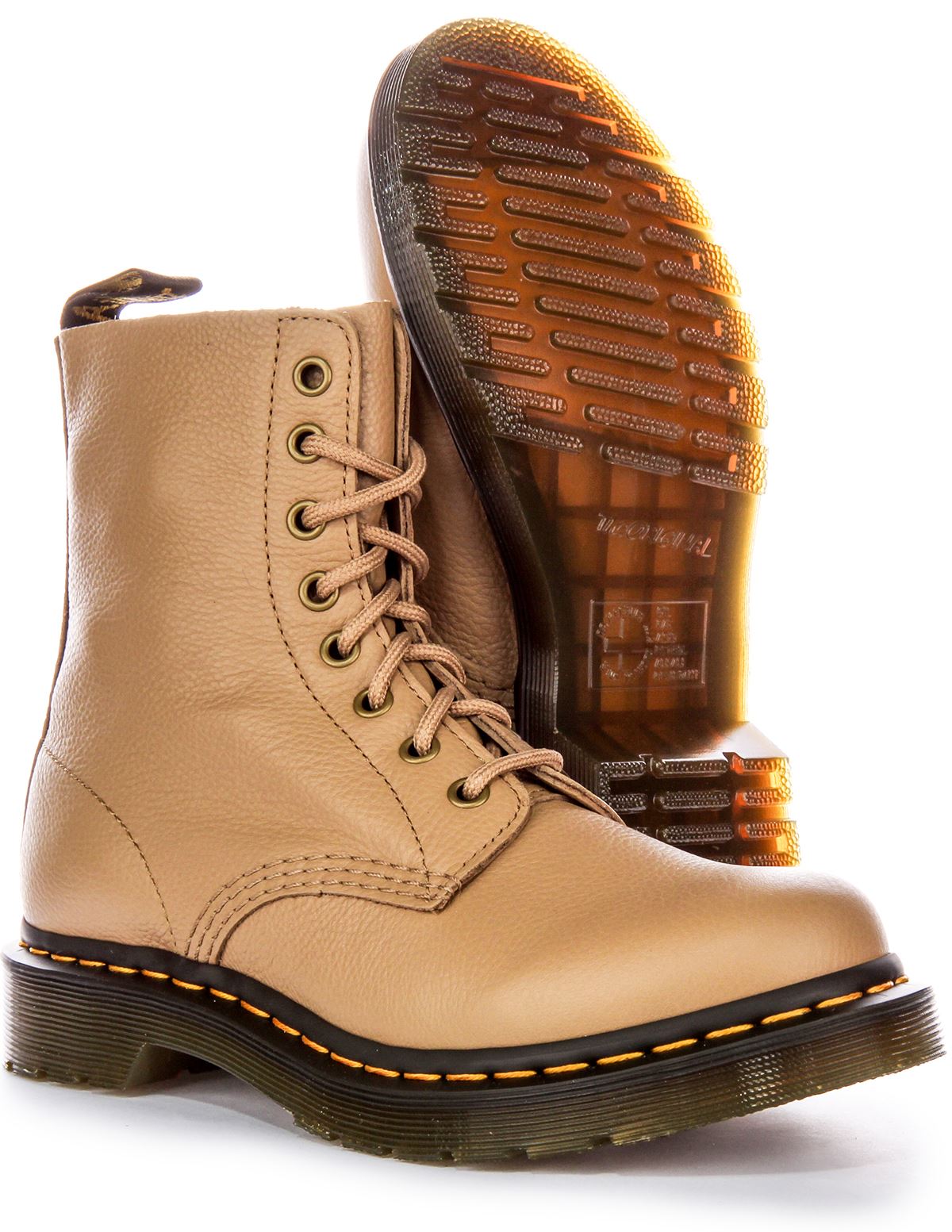DR MARTENS 1460 Pascal Vintage Blumen Stiefeletten Damen Schwarz Blume UK 3 - 8 - Bild 24 von 25