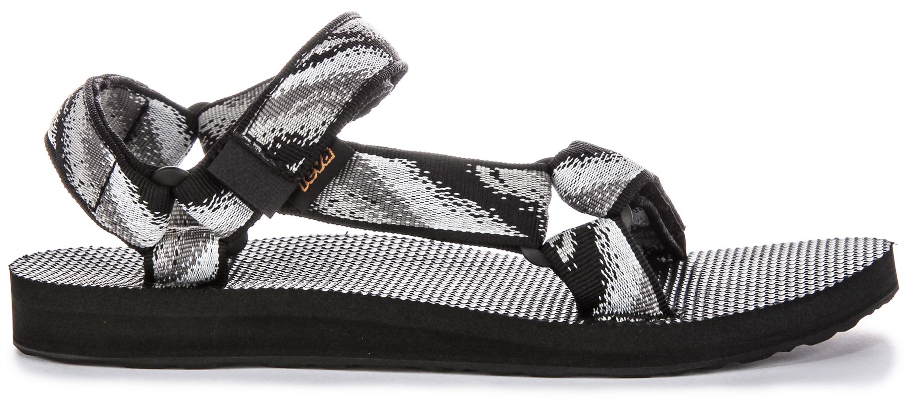 Teva Original Universal Back Strap Vegan Womens Sandals Black Multi US 6 - 9 - Picture 3 of 25