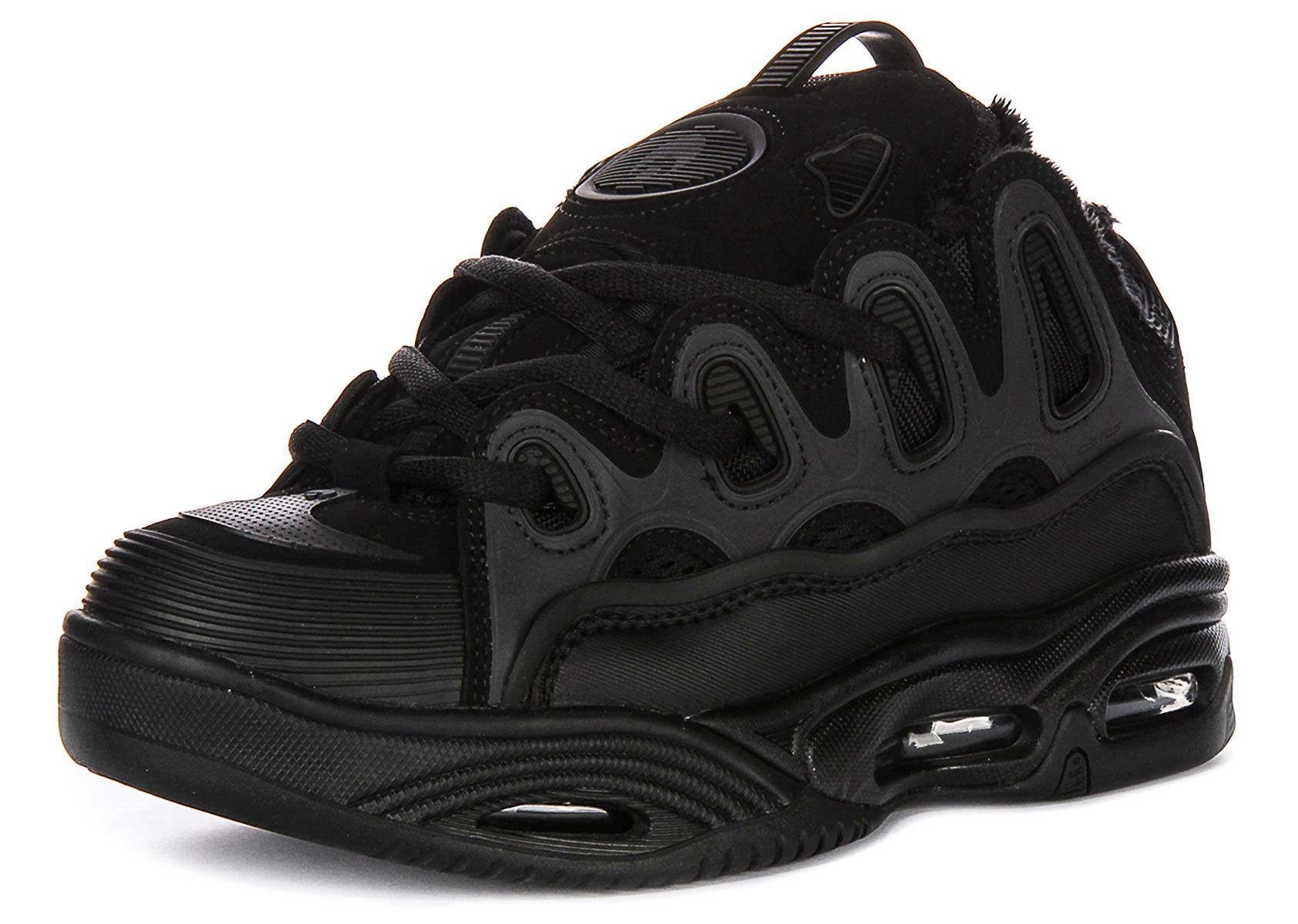 Osiris D3 2001 Suela Gruesa Con Cordones Patín Mujer Entrenador en Rojo Negro Reino Unido 3-12 - Imagen 7 de 25