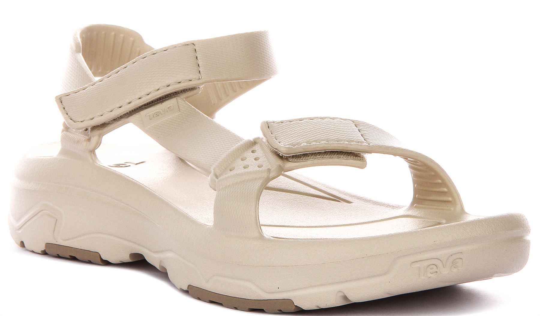 Teva Apreaqua Quick Dry Strappy Slip On Womens Sandals In Ivory US 5 – 11