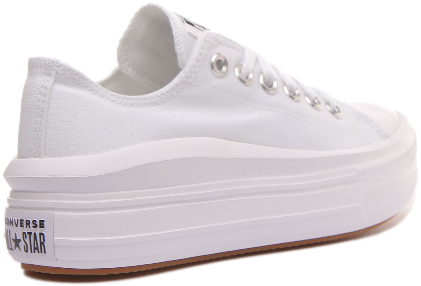 Converse All Star 570257C Womens Low Platform Sneaker In White US Size 5 -  10 | eBay