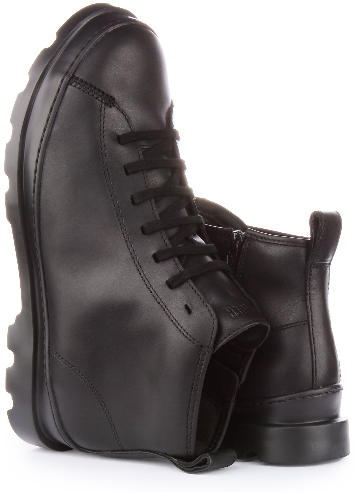 Camper Black Leather Lace-Up Chukka Ankle Boots Men\'s 10 Made in Spain Amazon.com | Camper, Peu Cami, Men Ankle Boot, Black, 6,5  main image 3