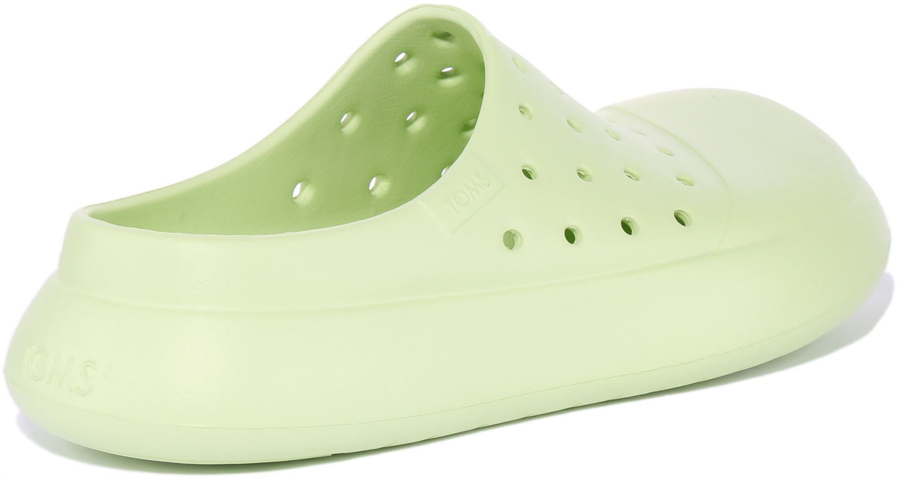 Toms Clog Mallow Eco Slip On Rubber Espadrille Unisex Sandals White UK 3- 12 - Picture 10 of 19
