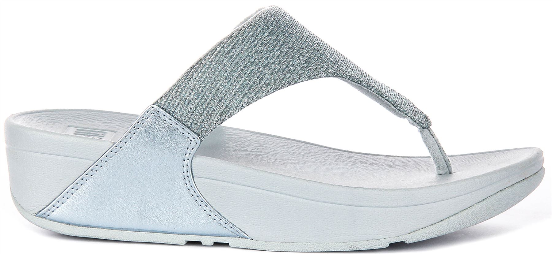 Sandalia Para Mujer Fitflop Lulu Shimmerlux En Pewter UK 3 - 8 - Imagen 15 de 25