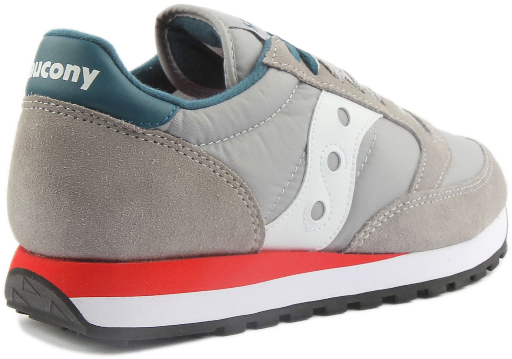 Saucony Jazz Original Freizeitschuhe für Herren in Hellgrau UK Größe 6-12 - Bild 9 von 12