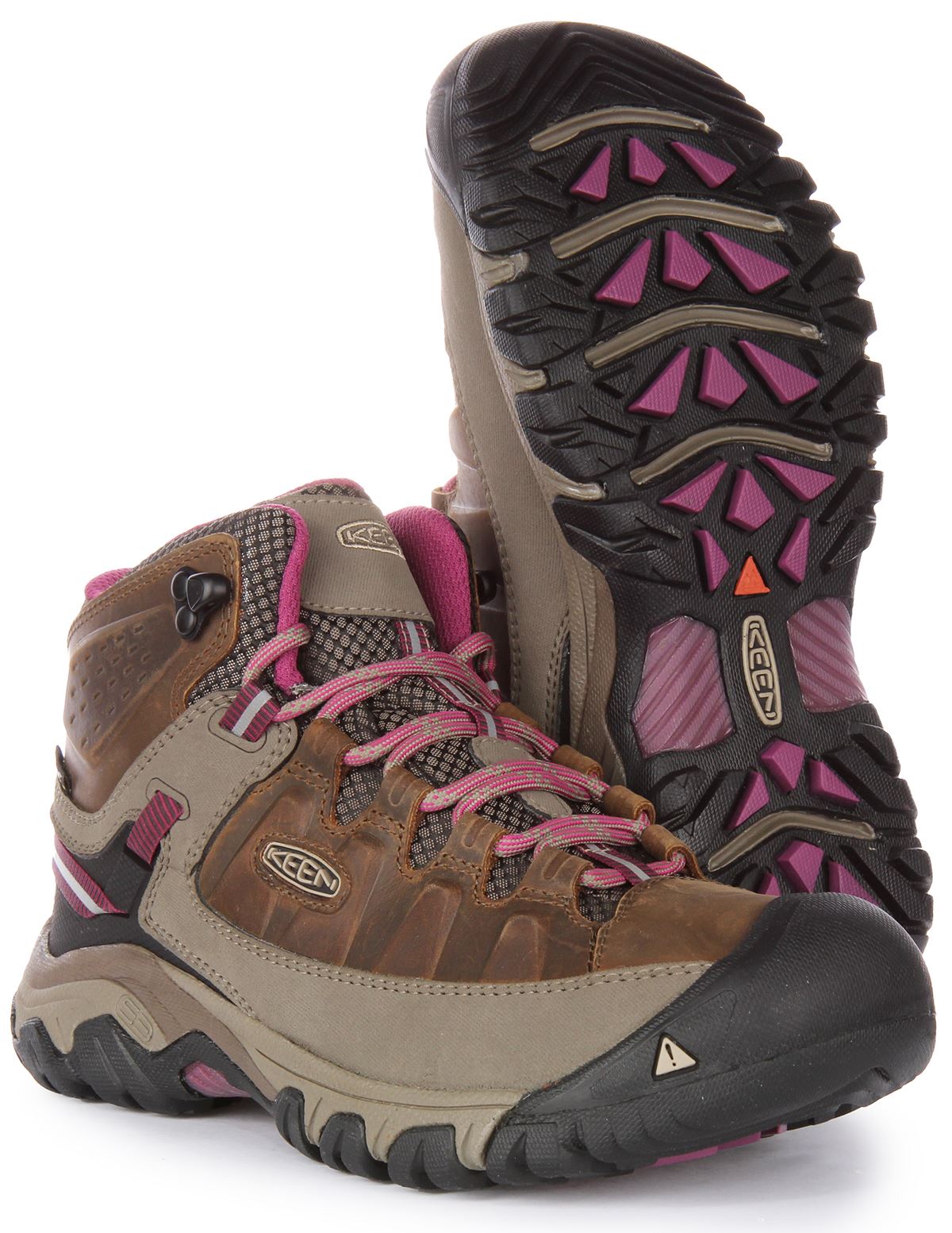 KEEN Targhee 3 Waterproof - Chaussures De Randonnée Basses Femme Imperméables, Confort Et Adhérence Exceptionnels