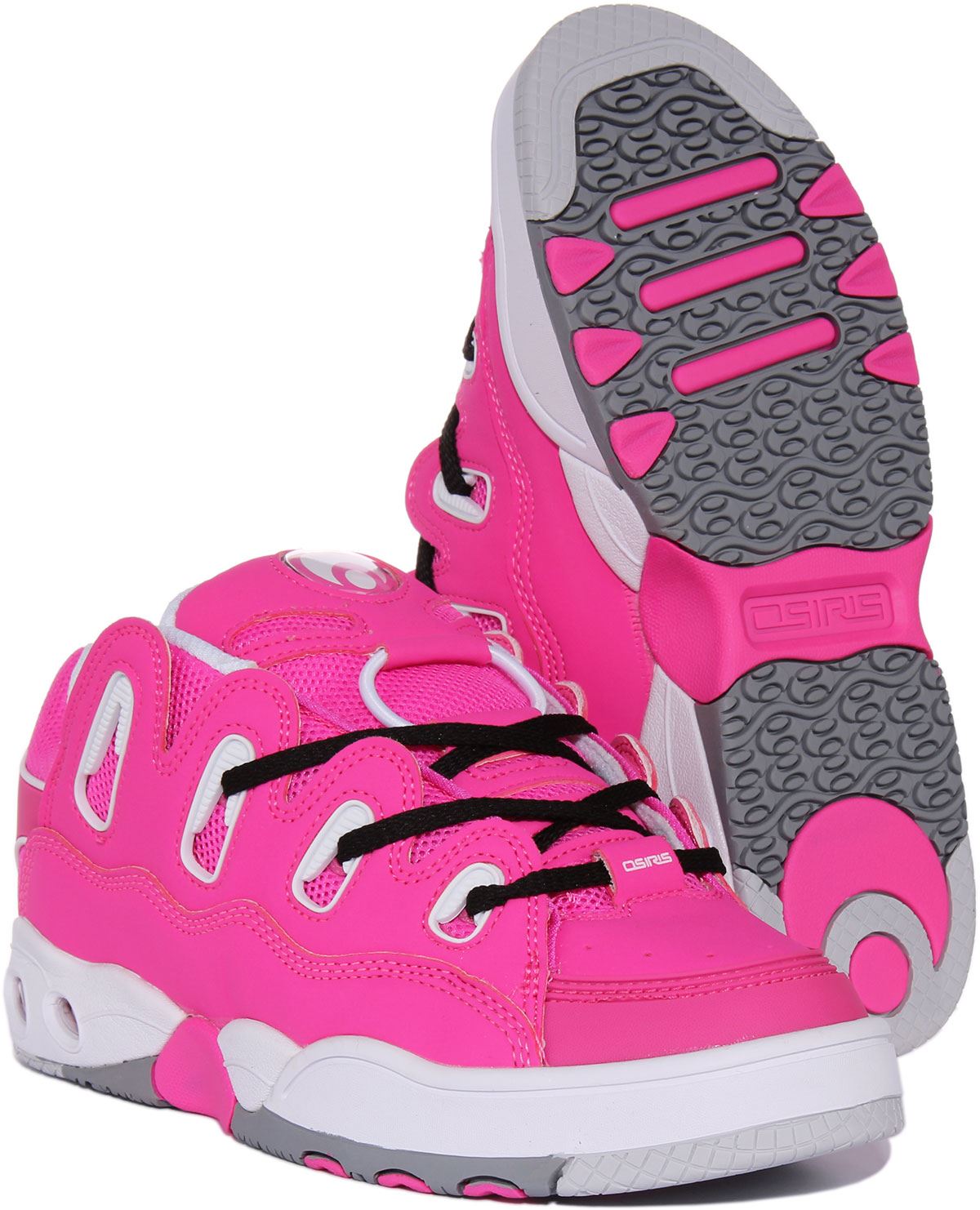 Osiris D3 Og Lace Up Chucky Skateboard Mens Sneaker In Pink Size