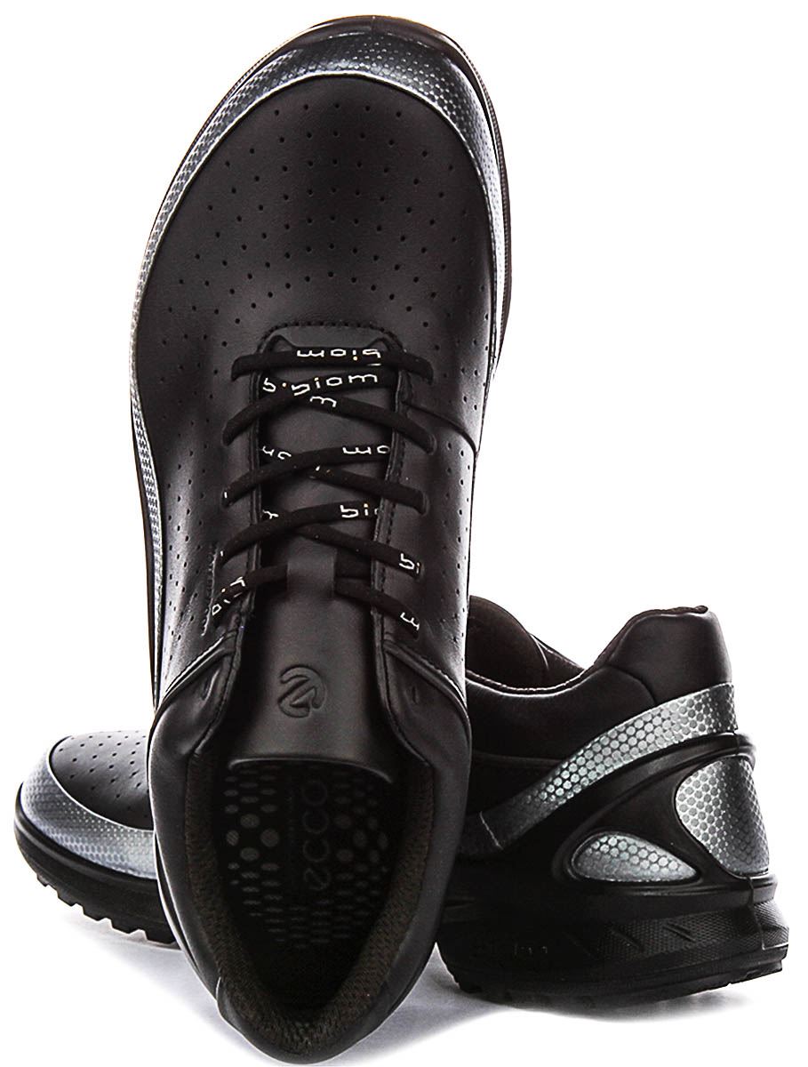 Ecco Biom Energi M Outdoor Lace Up Mens Trainer In Black Silver UK 7 - 12