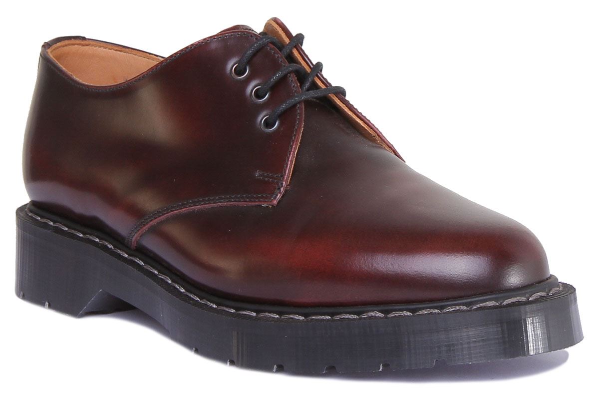 Solovair Gibson Derby Shoes Black Greasy Grain Gibson Shoe | Solovair | Classic  main image 2