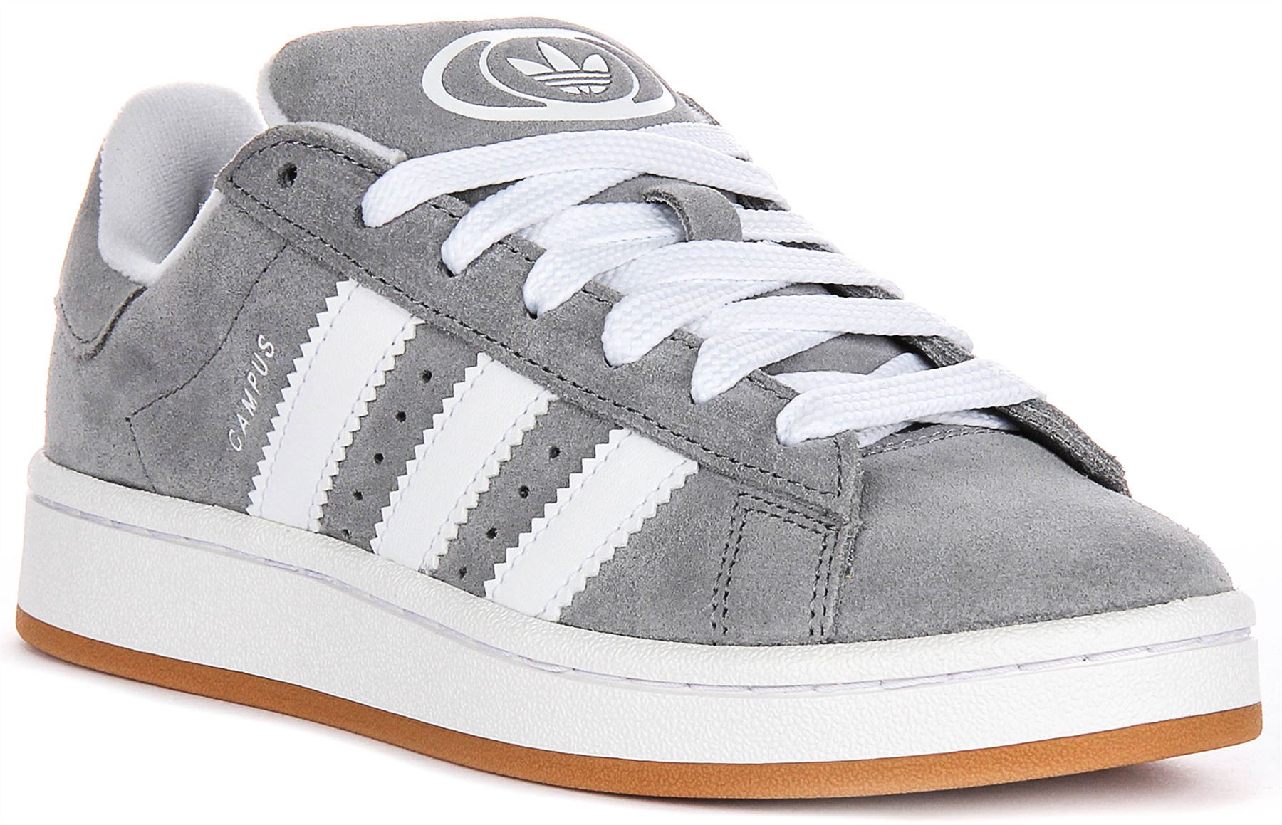 Adidas Campus 00S 3 Stripes Junior Boys Sneakers In Grey White US 3 - 7 |  eBay