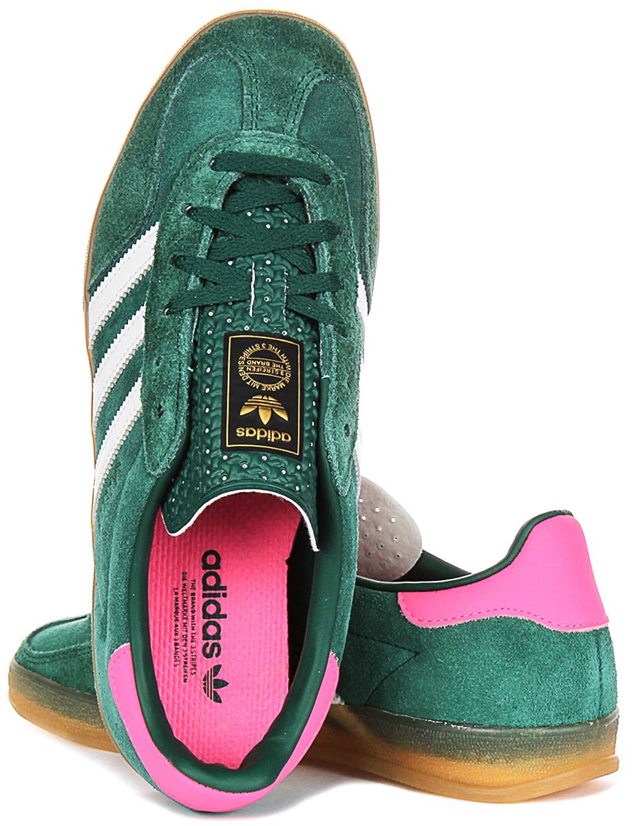 adidas gazelle silver green womens KI3206 Green Black Gazelle ADV Adidas Skateboarding Suede Shoes Footwe –  Southside Skatepark Skateshop